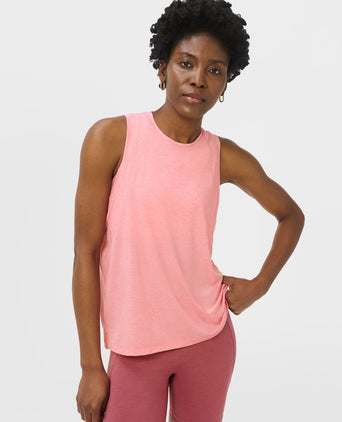 Soft Flow Studio Vest - Melrose Pink