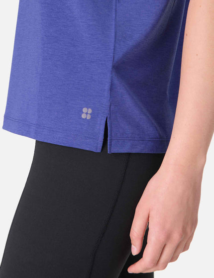 Sweaty Betty Soft Flow Studio Vest - Rich Blueimage4- The Sports Edit