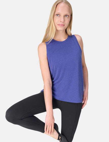 Sweaty Betty Soft Flow Studio Vest - Rich Blueimage5- The Sports Edit