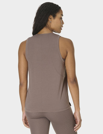 Sweaty Betty Soft Flow Studio Vest - Taupe Brownimages2- The Sports Edit
