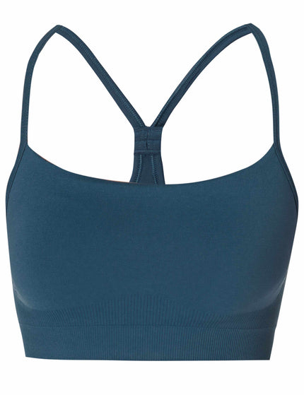 Sweaty Betty Spirit Restored Yoga Bra - Subdued Blueimage6- The Sports Edit