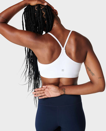 Spirit Restored Yoga Bra - White