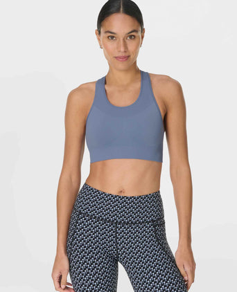 Stamina Seamless Sports Bra - Luxe Blue