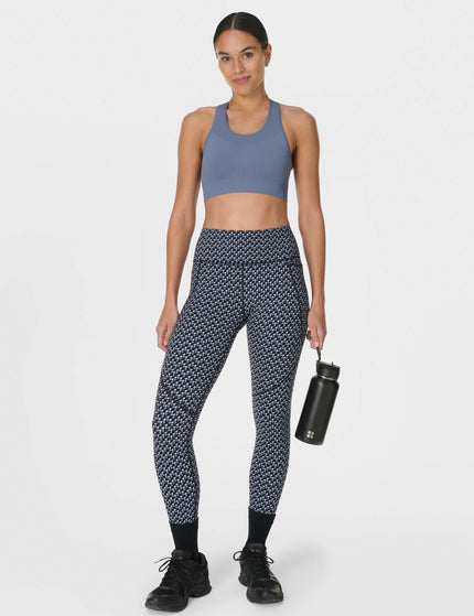 Sweaty Betty Stamina Seamless Sports Bra - Luxe Blueimages5- The Sports Edit