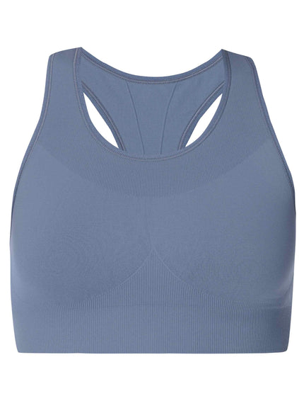 Sweaty Betty Stamina Seamless Sports Bra - Luxe Blueimages6- The Sports Edit