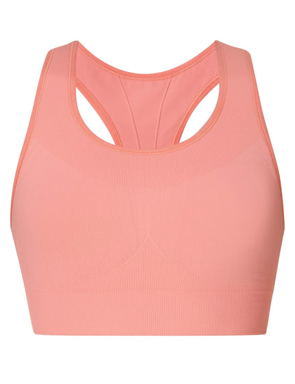 Sweaty Betty Stamina Seamless Sports Bra - Melon Pinkimages8- The Sports Edit