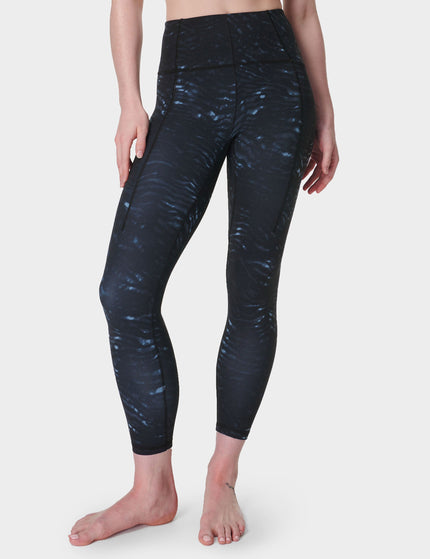 Sweaty Betty Super Soft 7/8 Yoga Leggings - Blue Tundra Tiger Printimage1- The Sports Edit