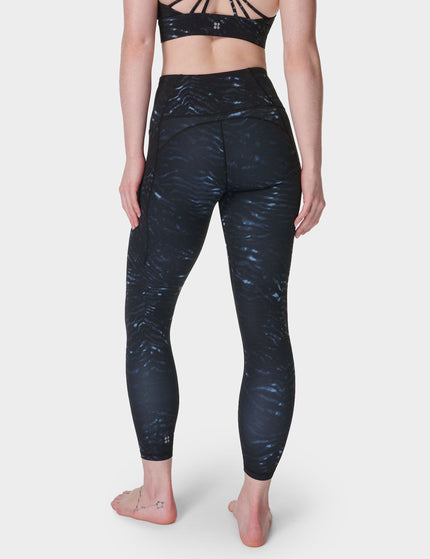 Sweaty Betty Super Soft 7/8 Yoga Leggings - Blue Tundra Tiger Printimage2- The Sports Edit