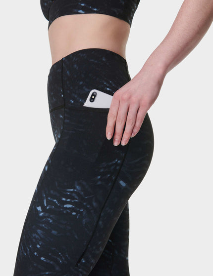 Sweaty Betty Super Soft 7/8 Yoga Leggings - Blue Tundra Tiger Printimage4- The Sports Edit