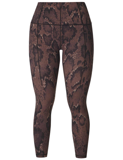 Sweaty Betty Super Soft 7/8 Yoga Leggings - Brown Python Printimage6- The Sports Edit