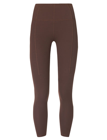 Sweaty Betty Super Soft 7/8 Yoga Leggings - Cacao Brownimage6- The Sports Edit