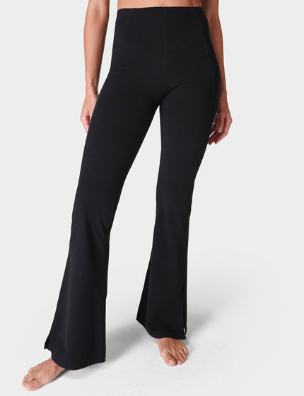 Sweaty Betty Super Soft Flare Yoga Trousers - Blackimage3- The Sports Edit