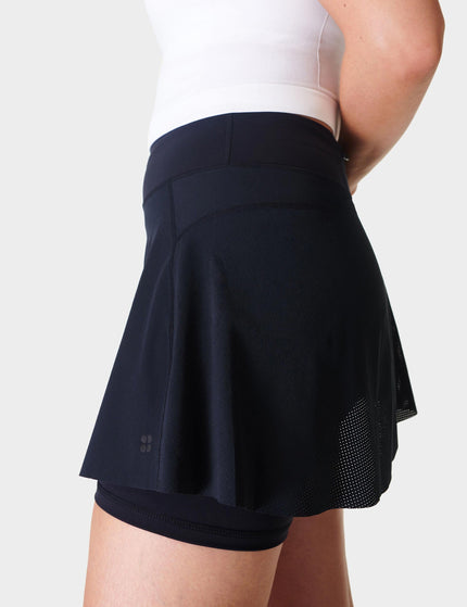 Sweaty Betty Swift Running Skort - Blackimage3- The Sports Edit