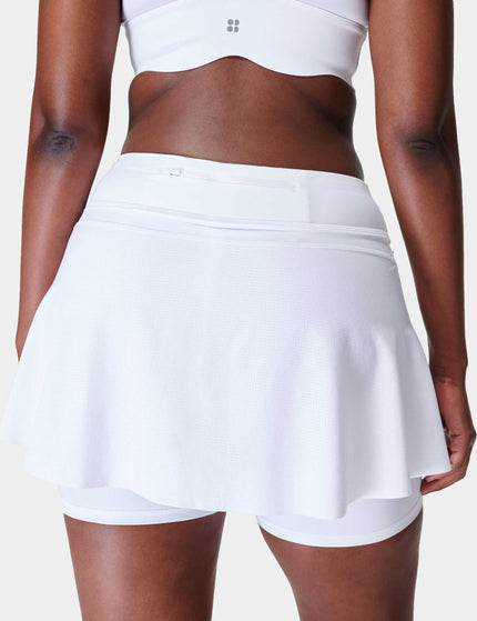 Sweaty Betty Swift Running Skort - Whiteimage2- The Sports Edit