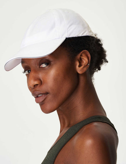 Sweaty Betty Swiftie Run Cap - Whiteimage2- The Sports Edit