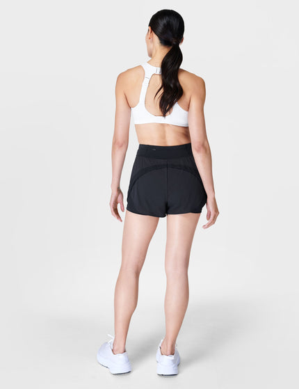 Sweaty Betty Tempo Run Shorts - Blackimage6- The Sports Edit