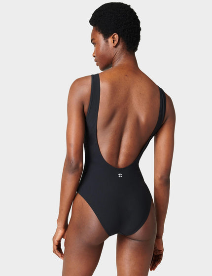 Sweaty Betty Tidal Xtra Life Swimsuit - Black Aimage1- The Sports Edit