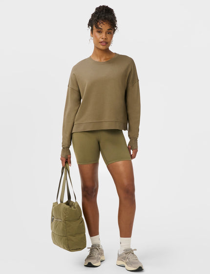 Sweaty Betty Ultimate Studio 6" Shorts - Khaki Brownimages5- The Sports Edit