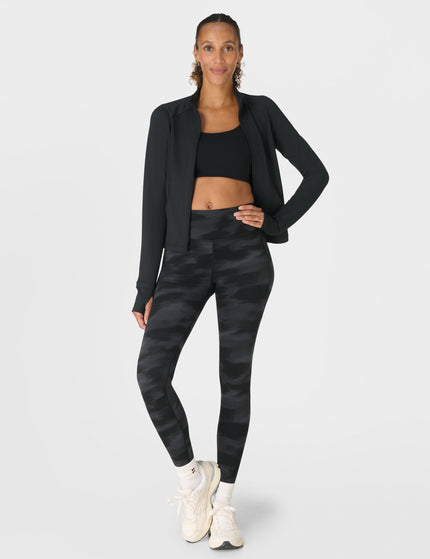 Sweaty Betty Ultimate Studio 7/8 Legging - Black Camo Shadow Printimages7- The Sports Edit