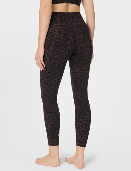 Sweaty Betty Ultimate Studio 7/8 Yoga Leggings - Brown Leopard Skin Printimages2- The Sports Edit