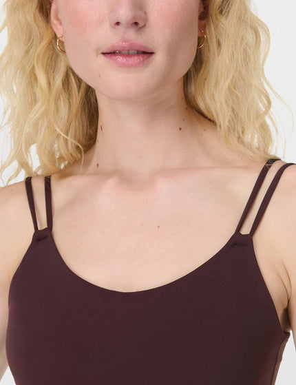 Sweaty Betty Ultimate Studio Strappy Vest - Sable Brownimage3- The Sports Edit