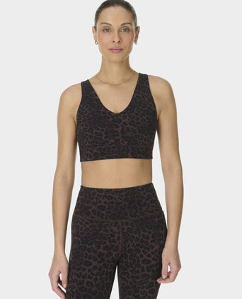 Ultimate Studio Voop Bra - Brown Leopard Skin Print