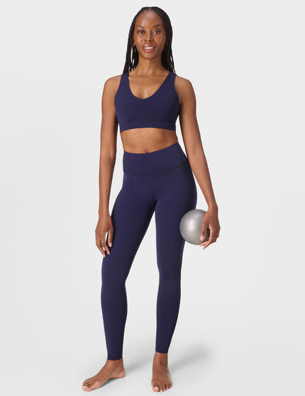 Sweaty Betty Ultimate Studio Voop Bra - Midnight Navy Blueimages5- The Sports Edit