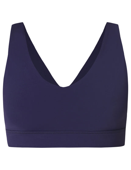 Sweaty Betty Ultimate Studio Voop Bra - Midnight Navy Blueimages6- The Sports Edit