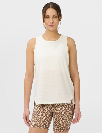 Sweaty Betty Ultimate Train Loose Rib Tank - Dove Whiteimages1- The Sports Edit