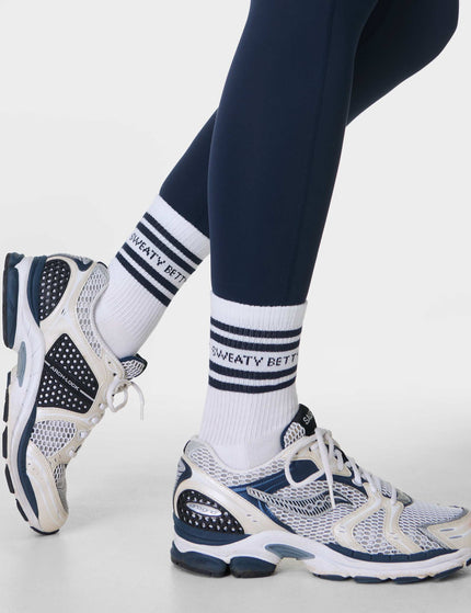 Sweaty Betty Varsity Slogan Socks 3 Pack - Navy Blueimages3- The Sports Edit