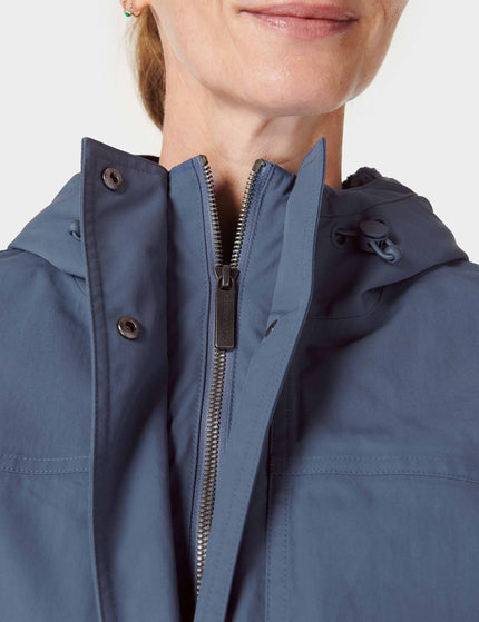 Sweaty Betty Winter Stride Waterproof Parka - Endless Blueimage3- The Sports Edit