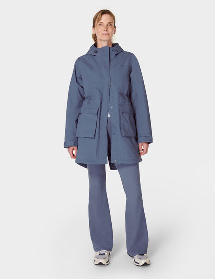 Sweaty Betty Winter Stride Waterproof Parka - Endless Blueimage6- The Sports Edit