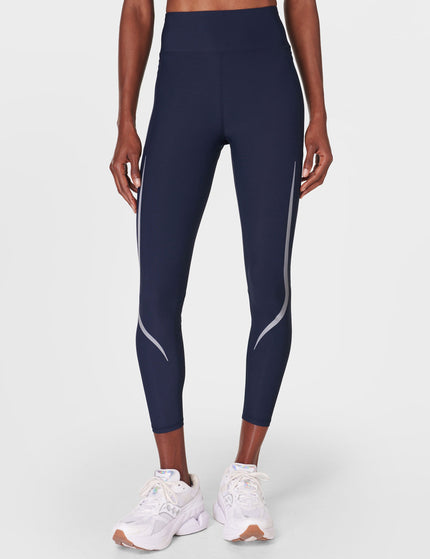 Sweaty Betty Zero Gravity 7/8 Illuminate Running Tight - Navy Blueimage1- The Sports Edit