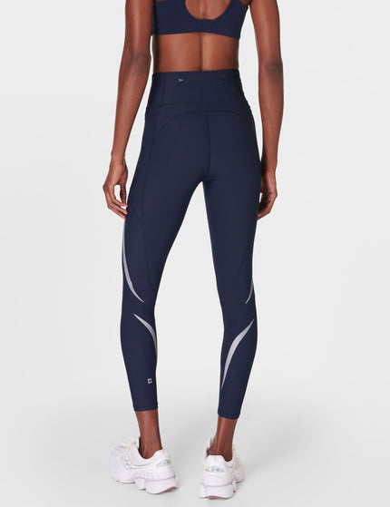 Sweaty Betty Zero Gravity 7/8 Illuminate Running Tight - Navy Blueimage2- The Sports Edit