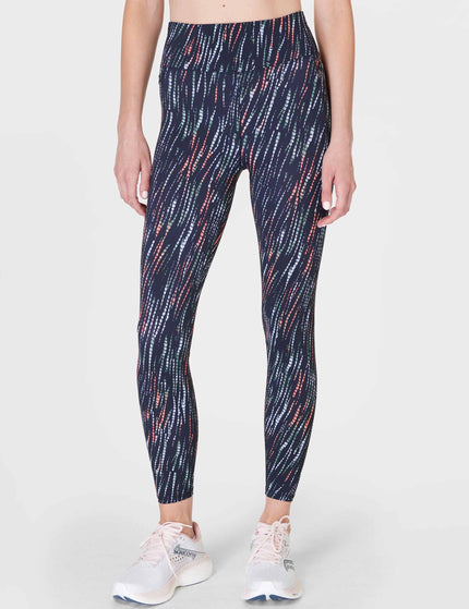 Sweaty Betty Zero Gravity 7/8 Running Tight - Blue Ripple Tie Dyeimage1- The Sports Edit