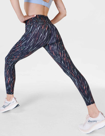 Sweaty Betty Zero Gravity 7/8 Running Tight - Blue Ripple Tie Dyeimage6- The Sports Edit