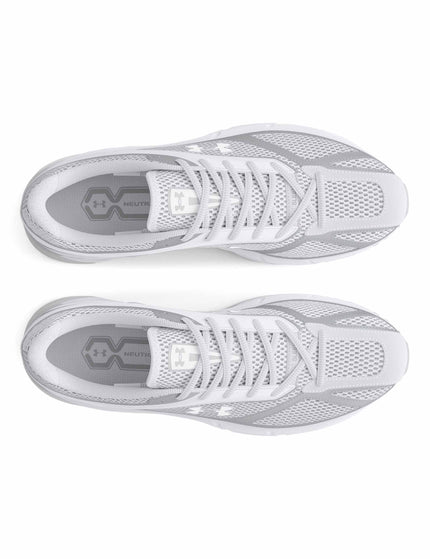 Under Armour Apparition Shoes - White/Metallic Silver/Halo Grayimage4- The Sports Edit