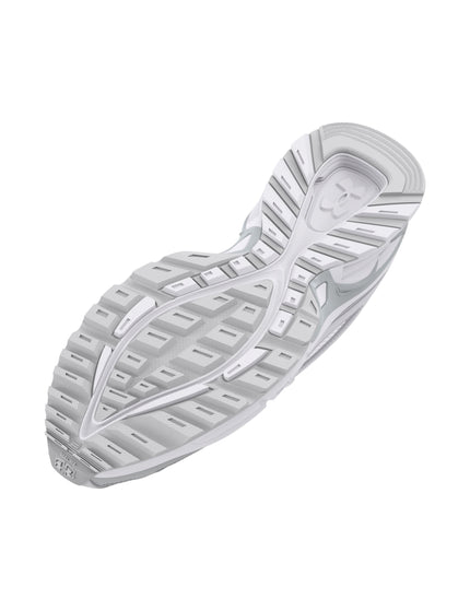 Under Armour Apparition Shoes - White/Metallic Silver/Halo Grayimage5- The Sports Edit