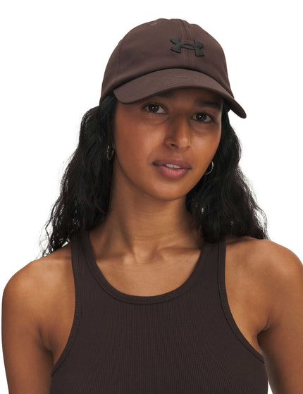 Under Armour Blitzing Adjustable Cap - Kona Brown/Blackimage3- The Sports Edit