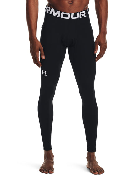 Under Armour ColdGear Armour Leggings - Black/Whiteimage1- The Sports Edit