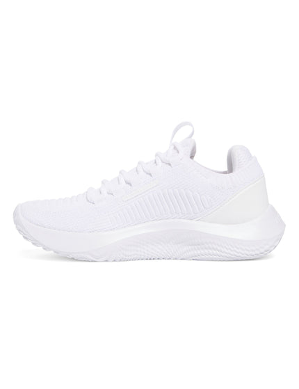 Under Armour Dynamic 2 Training Shoes - White/Distant Grayimage3- The Sports Edit