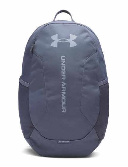 Under Armour Hustle Lite Backpack - Castlerock/Steelimages1- The Sports Edit
