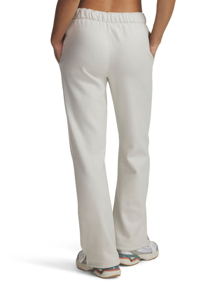 Under Armour Icon Vida Fleece Pants - Summit Whiteimage2- The Sports Edit
