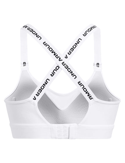 Under Armour Infinity 2.0 High Sports Bra - Whiteimage6- The Sports Edit