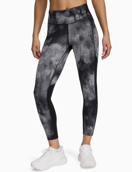 Under Armour Launch Printed Ankle Tights - Black/Reflectiveimage1- The Sports Edit