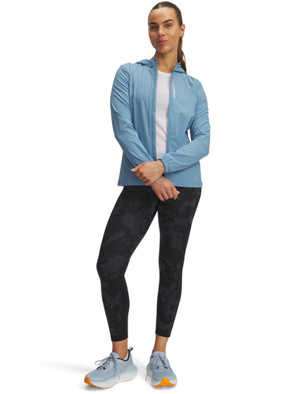 Under Armour Launch Printed Ankle Tights - Black/Reflectiveimages4- The Sports Edit