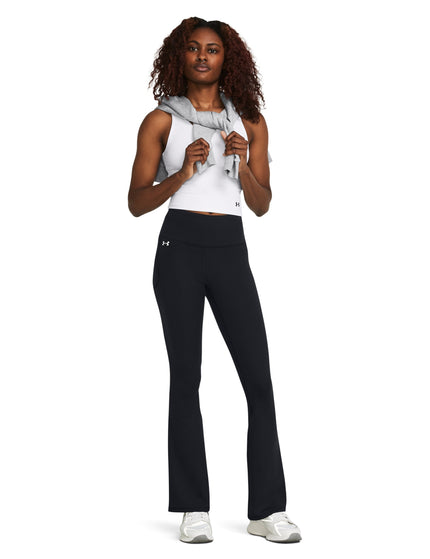 Under Armour Motion Flare Pants - Black/Whiteimages4- The Sports Edit