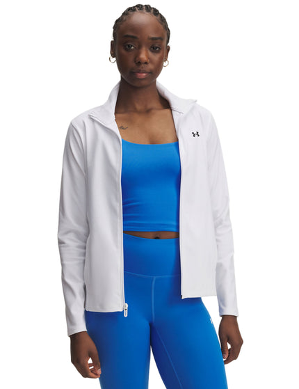 Under Armour Motion Jacket - White/Blackimage1- The Sports Edit