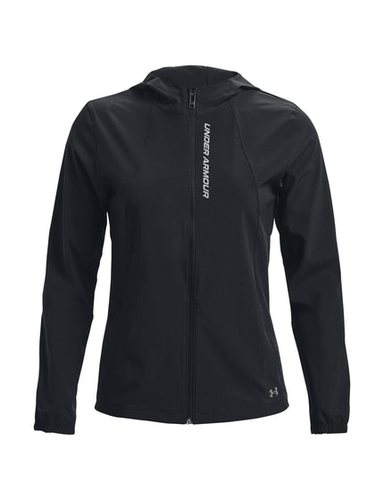 Under Armour OutRun The Storm Jacket - Black/Reflectiveimage8- The Sports Edit