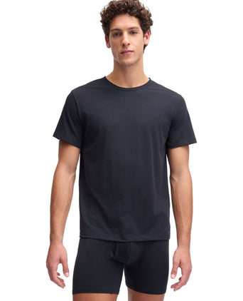 Performance Cotton Undershirt - Black